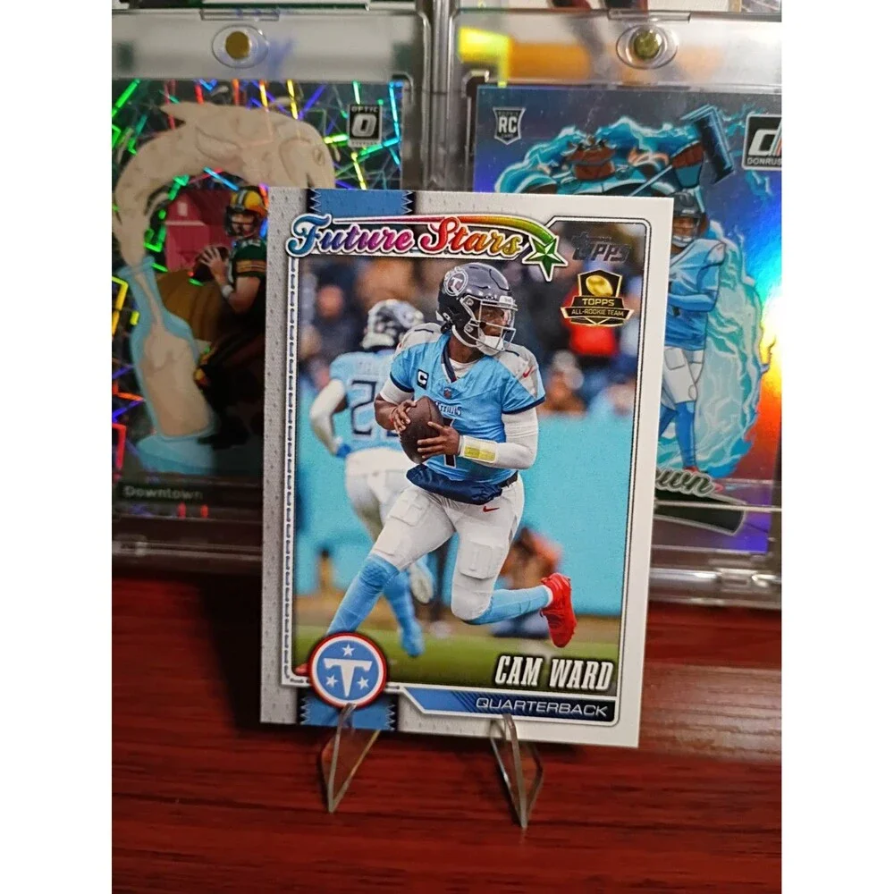 2026 Topps Flagship Football Cam Ward #264 Future Stars All-Rookie Team Titans